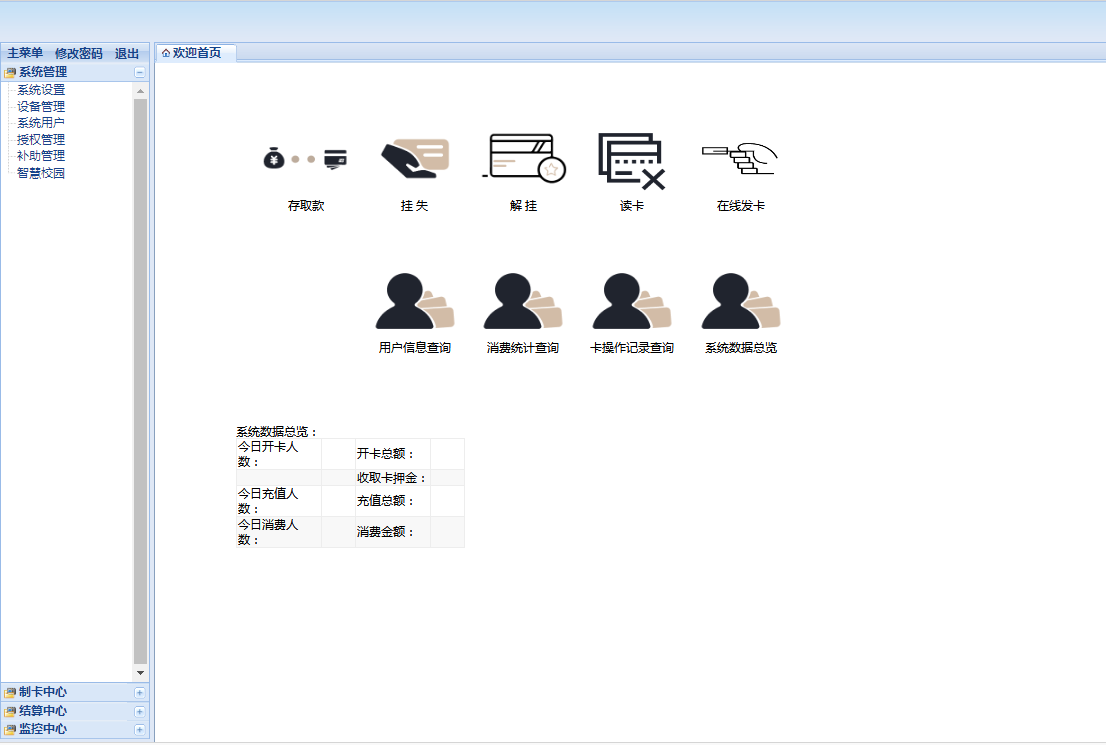 興邦連鎖快餐店儲值消費一卡通系統設計方案